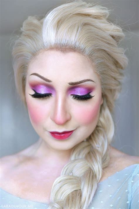 elsa frozen makeup look|easy elsa frozen makeup.